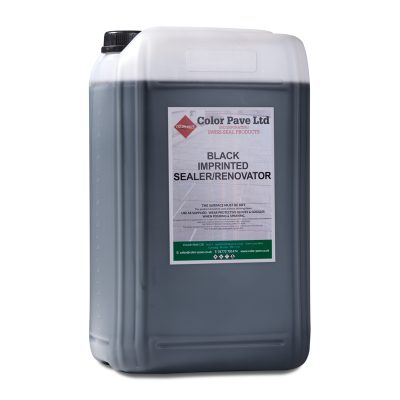 Black Imprinted Concrete Sealer Renovator