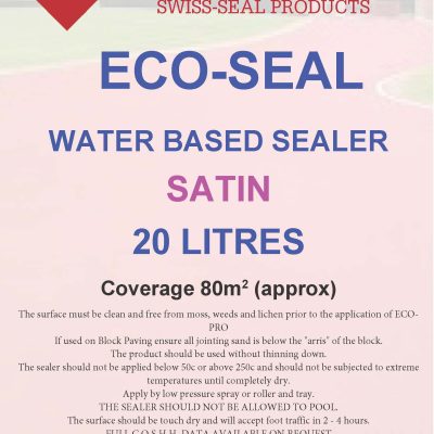 Eco-Seal Water Based Sealer